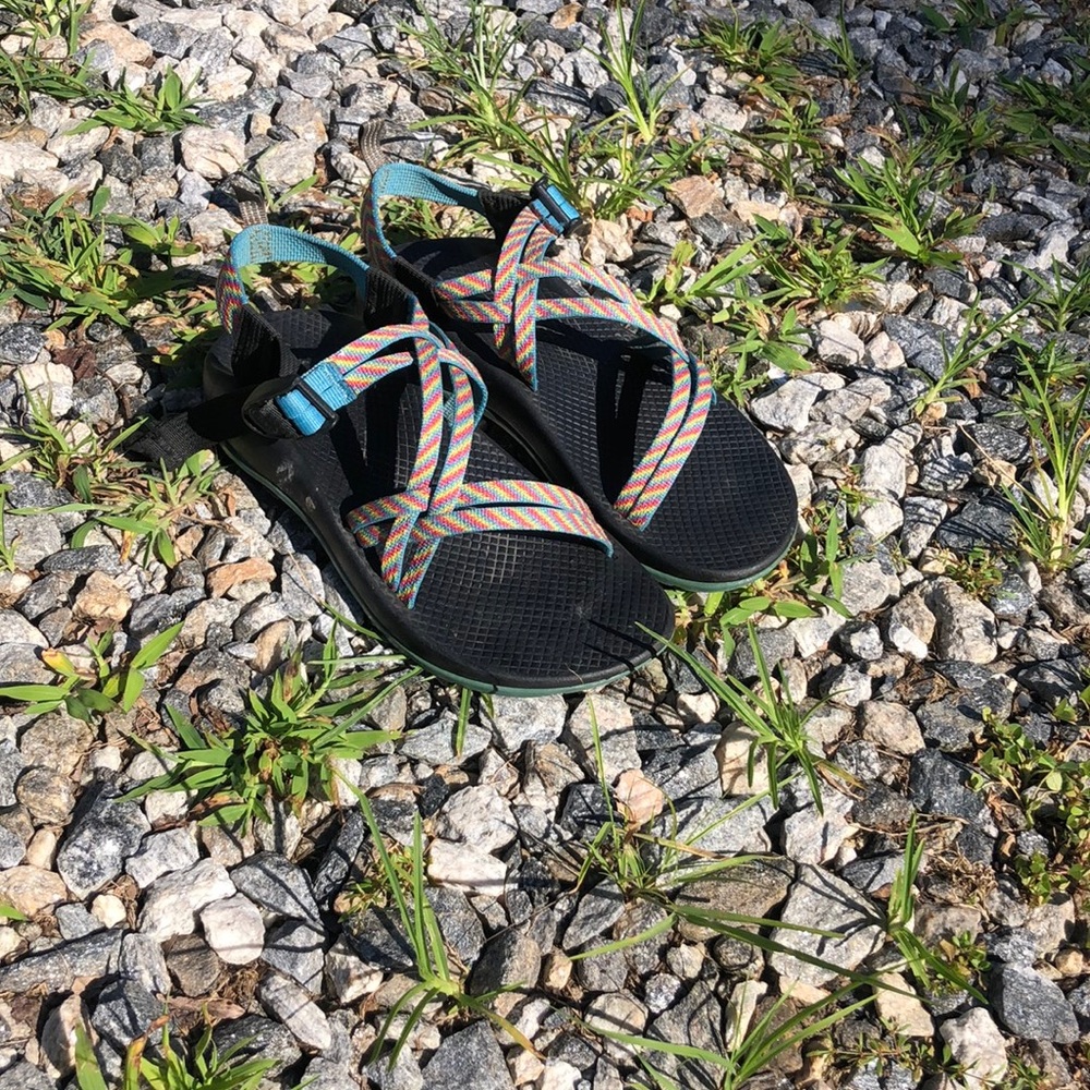 rainbow chacos